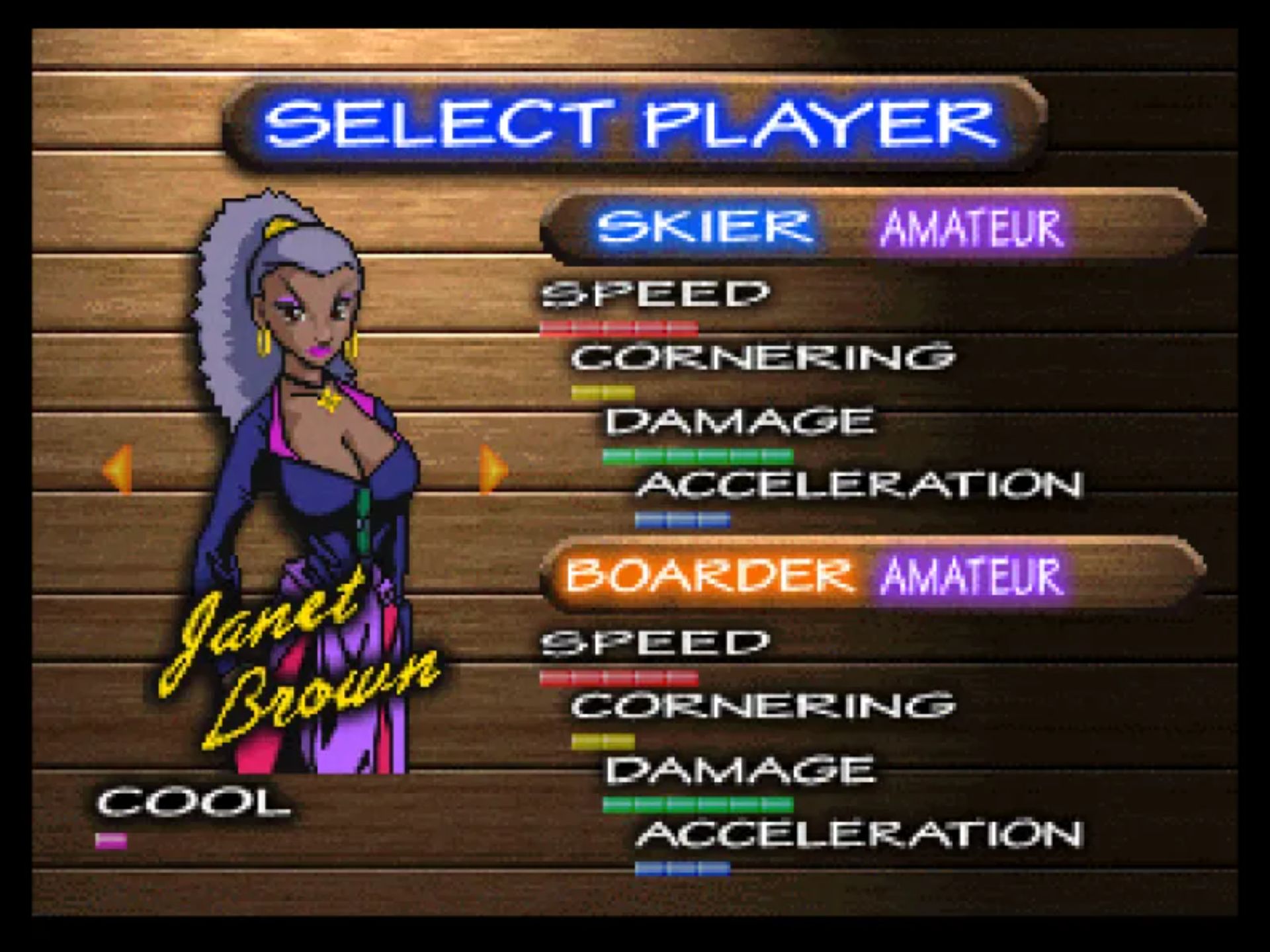 高山滑雪N64游戏截图第5张