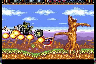 火箭骑士历险记／火箭骑士大冒险MD游戏截图第24张