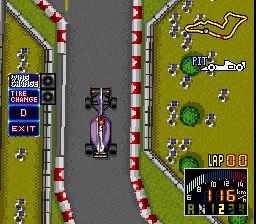 F1 GP大奖赛2SFC游戏截图第18张