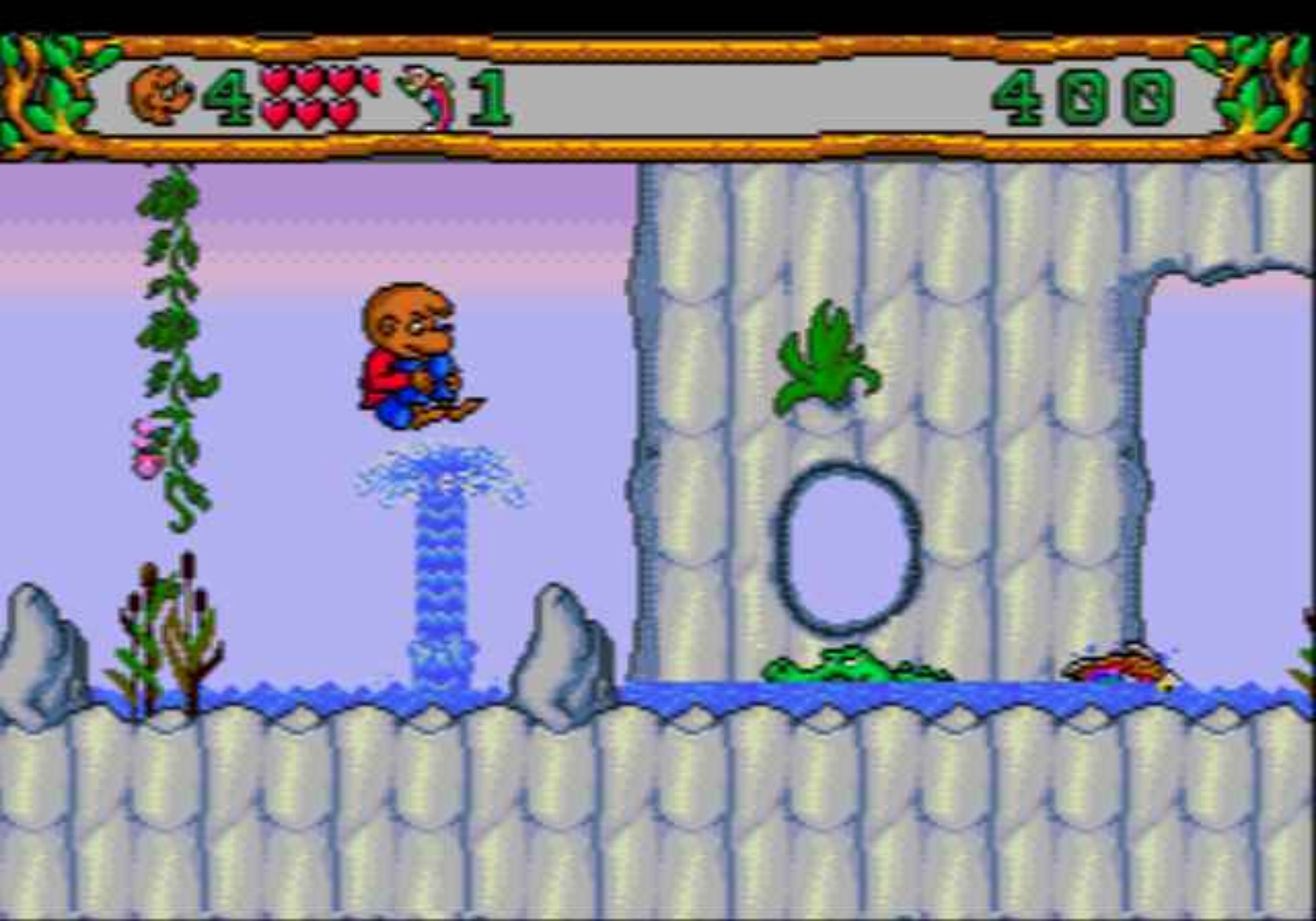 卷毛熊露营冒险MD游戏截图第11张