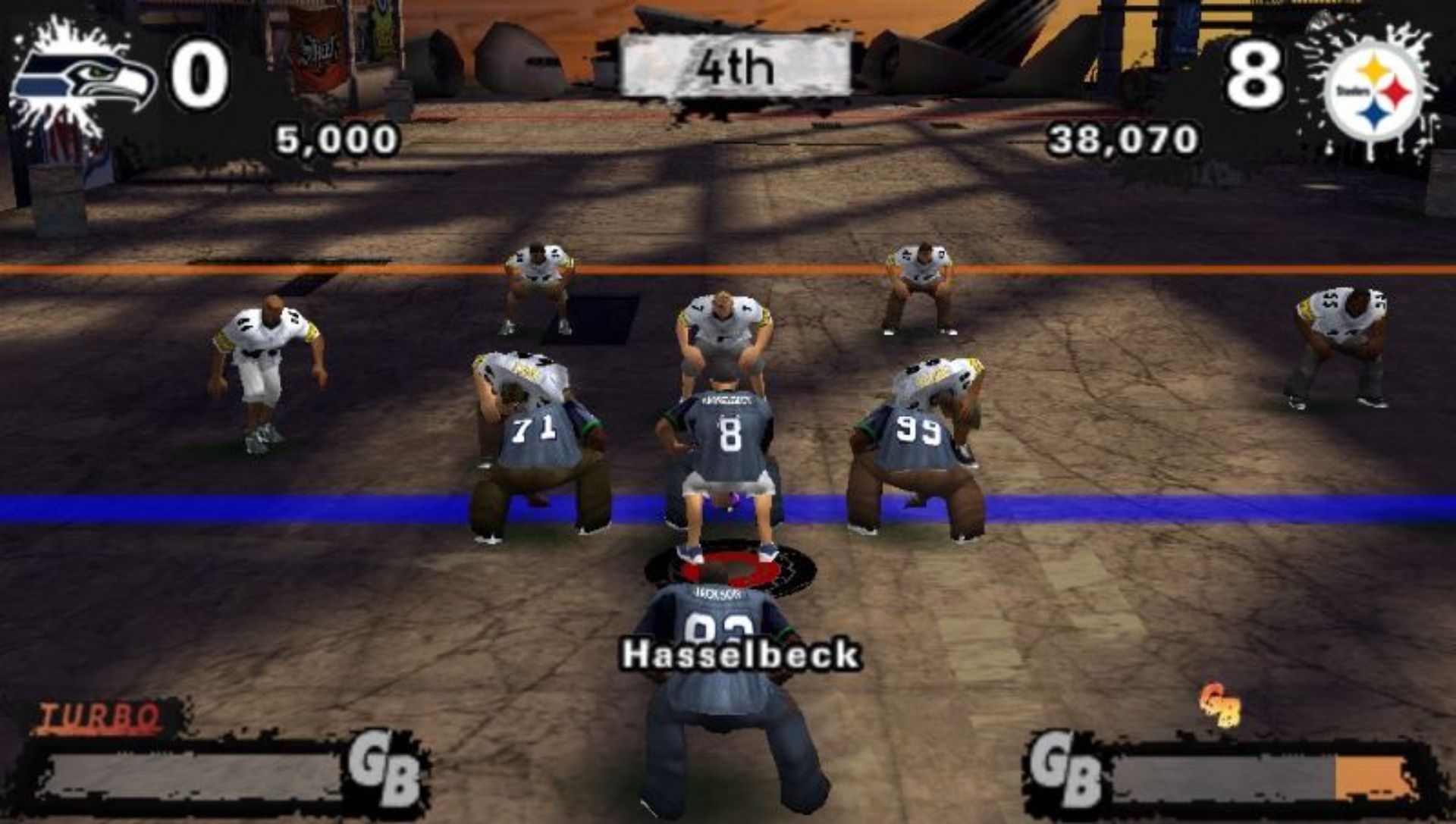 NFL街头橄榄球3PSP游戏截图第4张