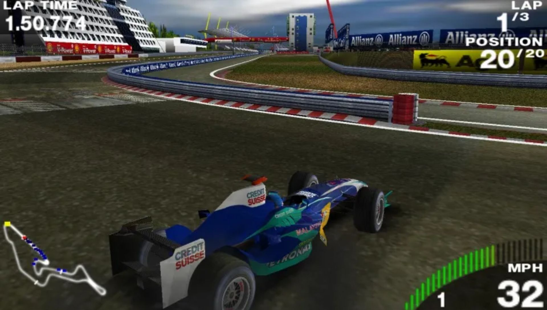 F1格兰披治大赛2005PSP游戏截图第7张