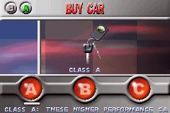 东京极限竞速车GBA游戏截图第2张