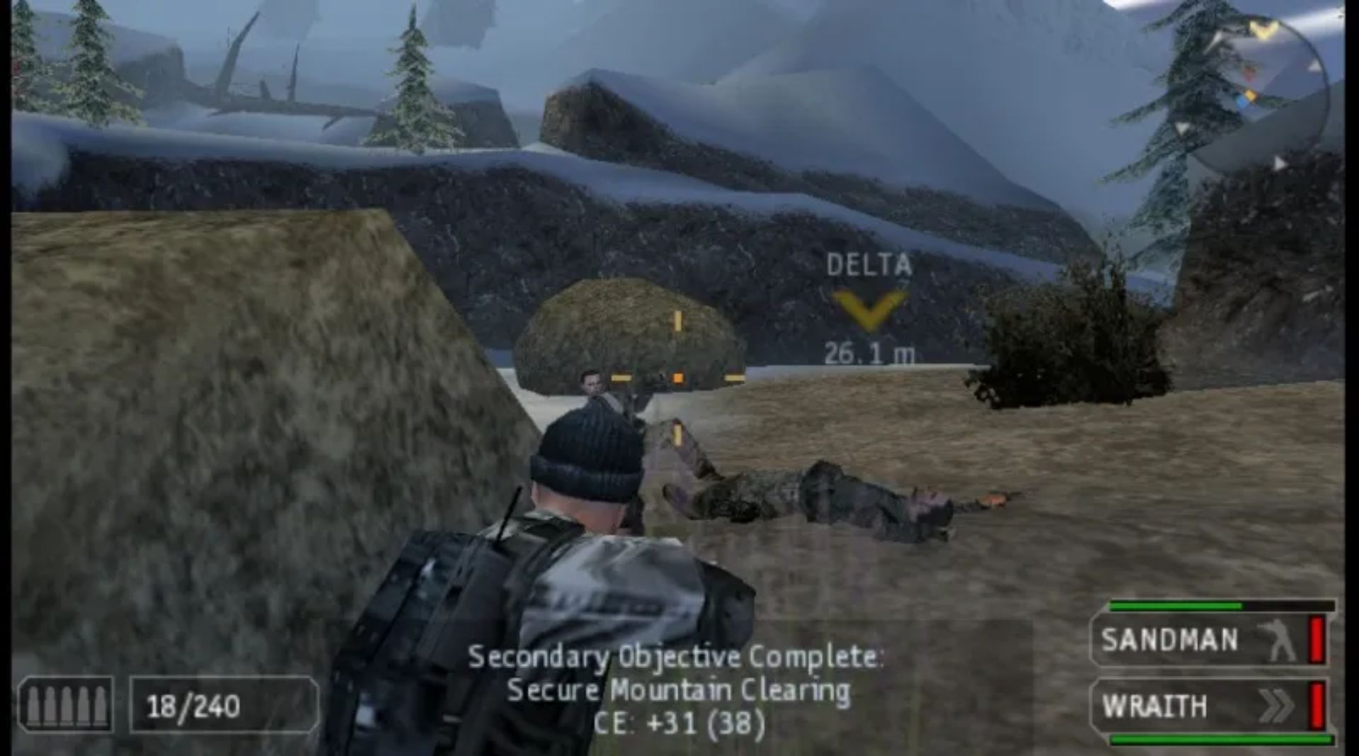 海豹突击队：火线小组2PSP游戏截图第6张