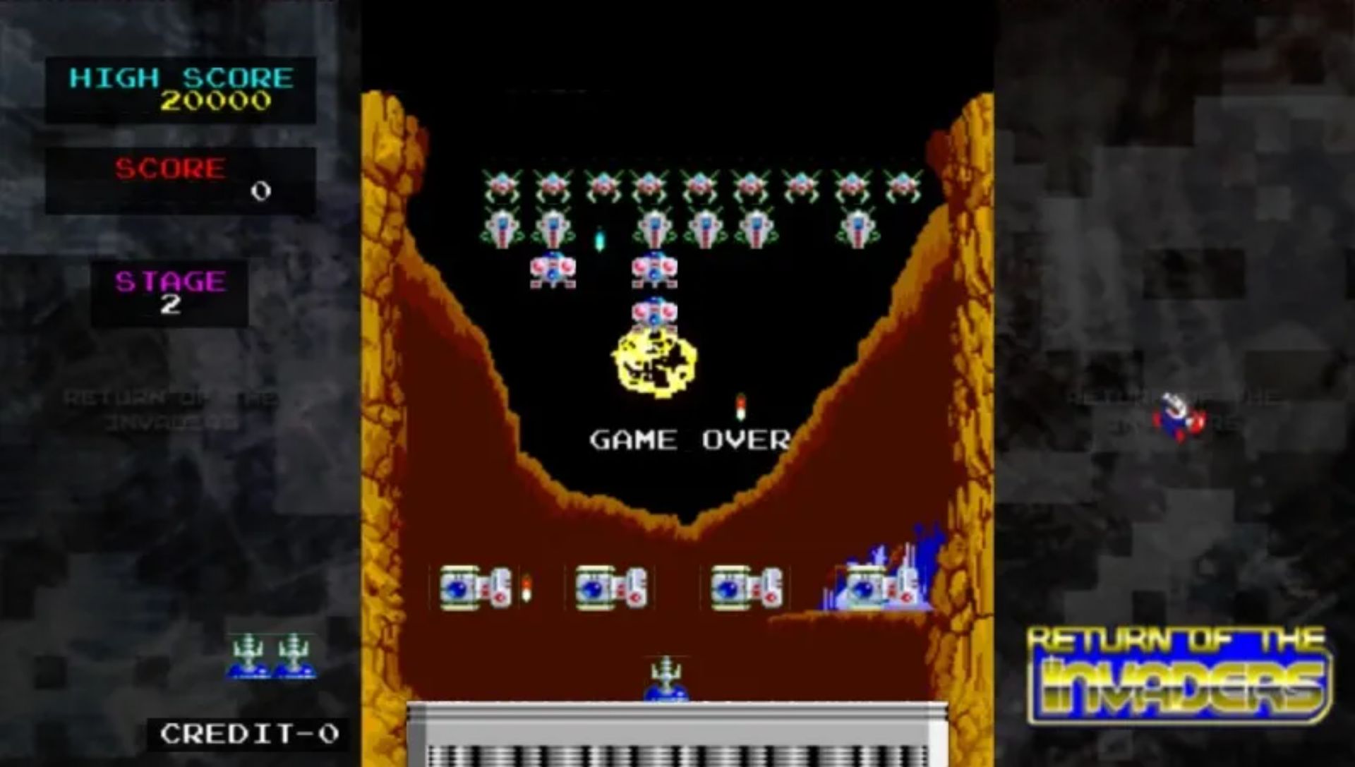 太空侵略者：口袋版PSP游戏截图第8张