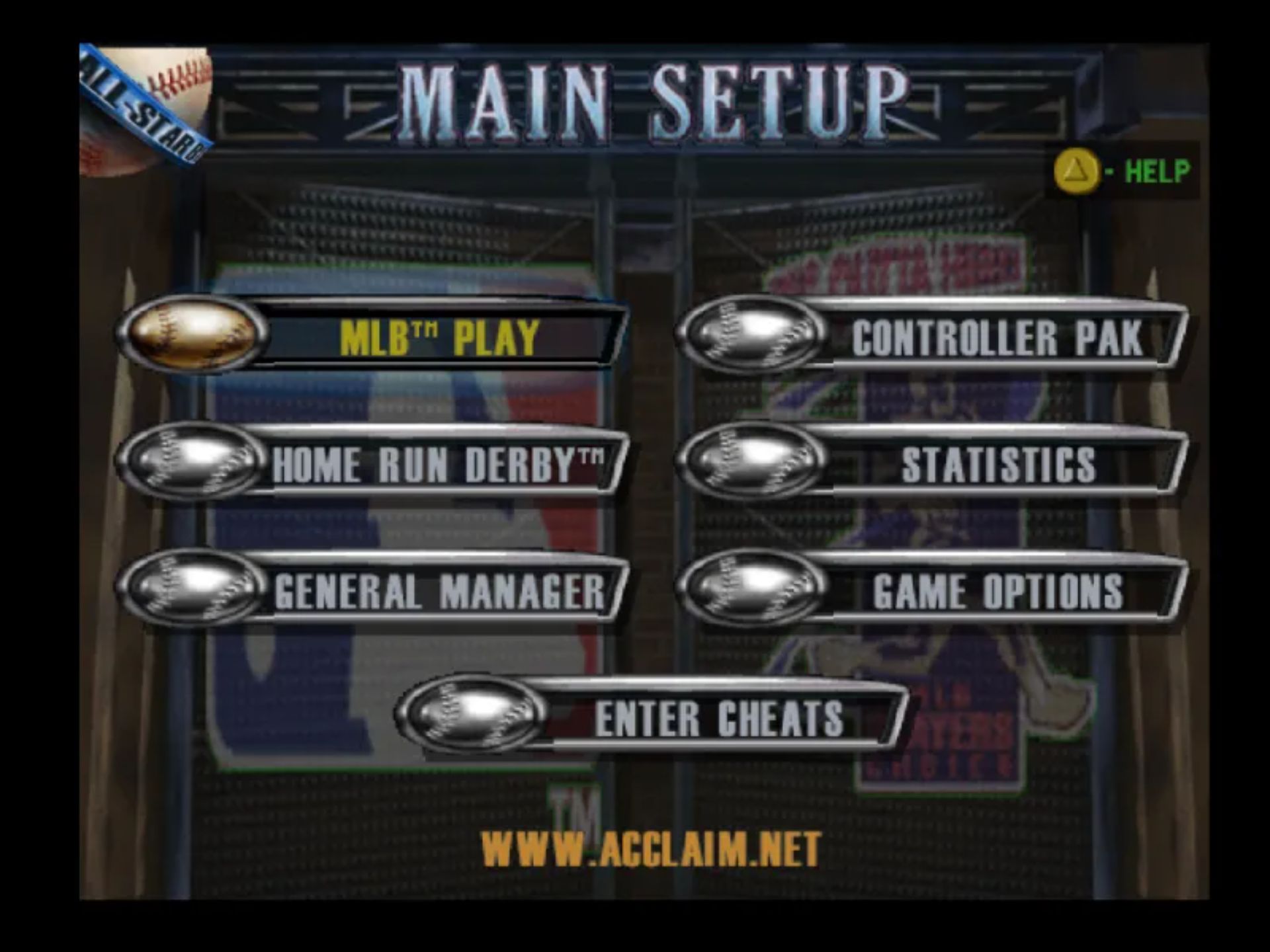 全明星棒球99N64游戏截图第4张