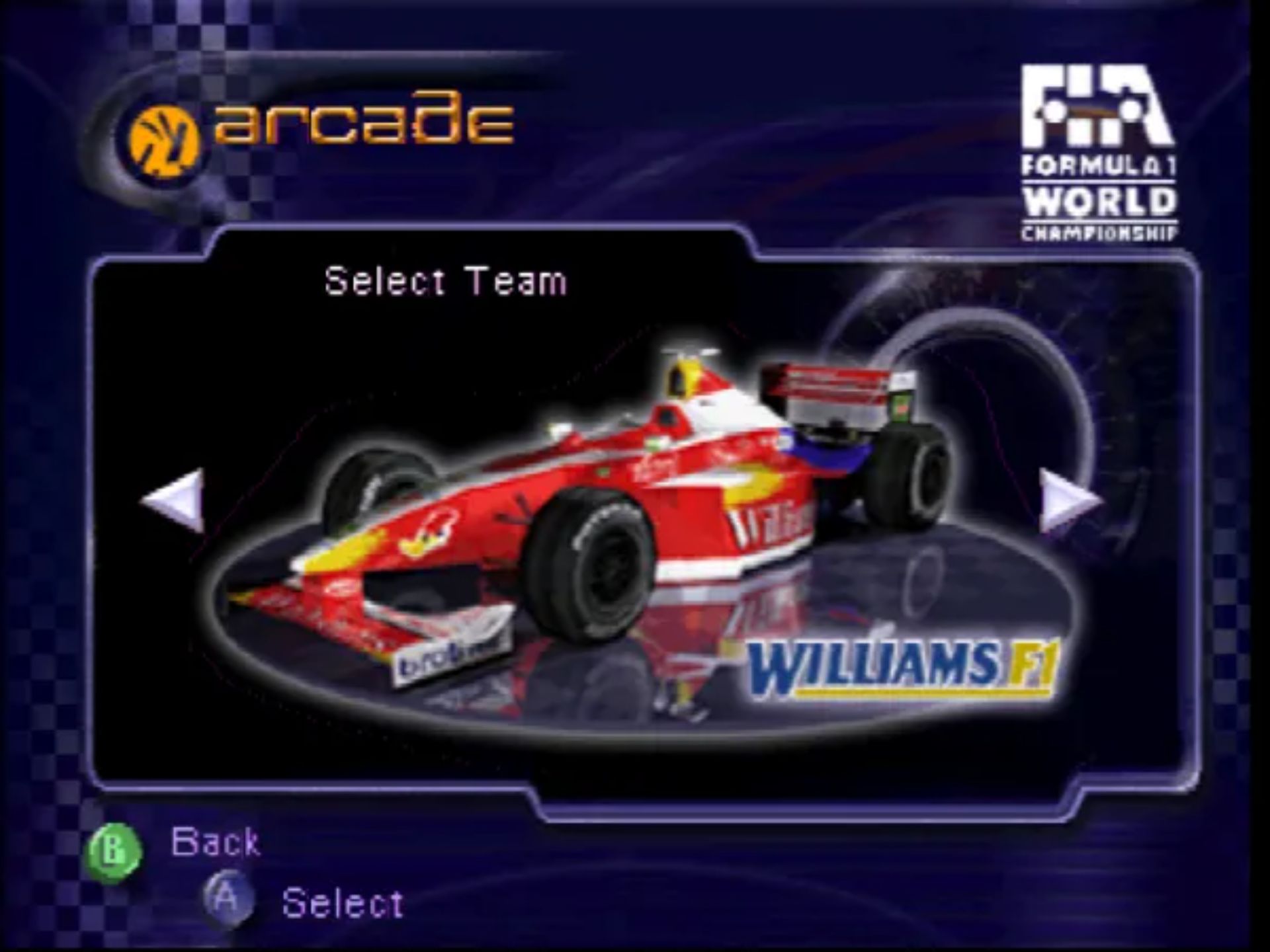 F1赛车锦标赛N64游戏截图第4张