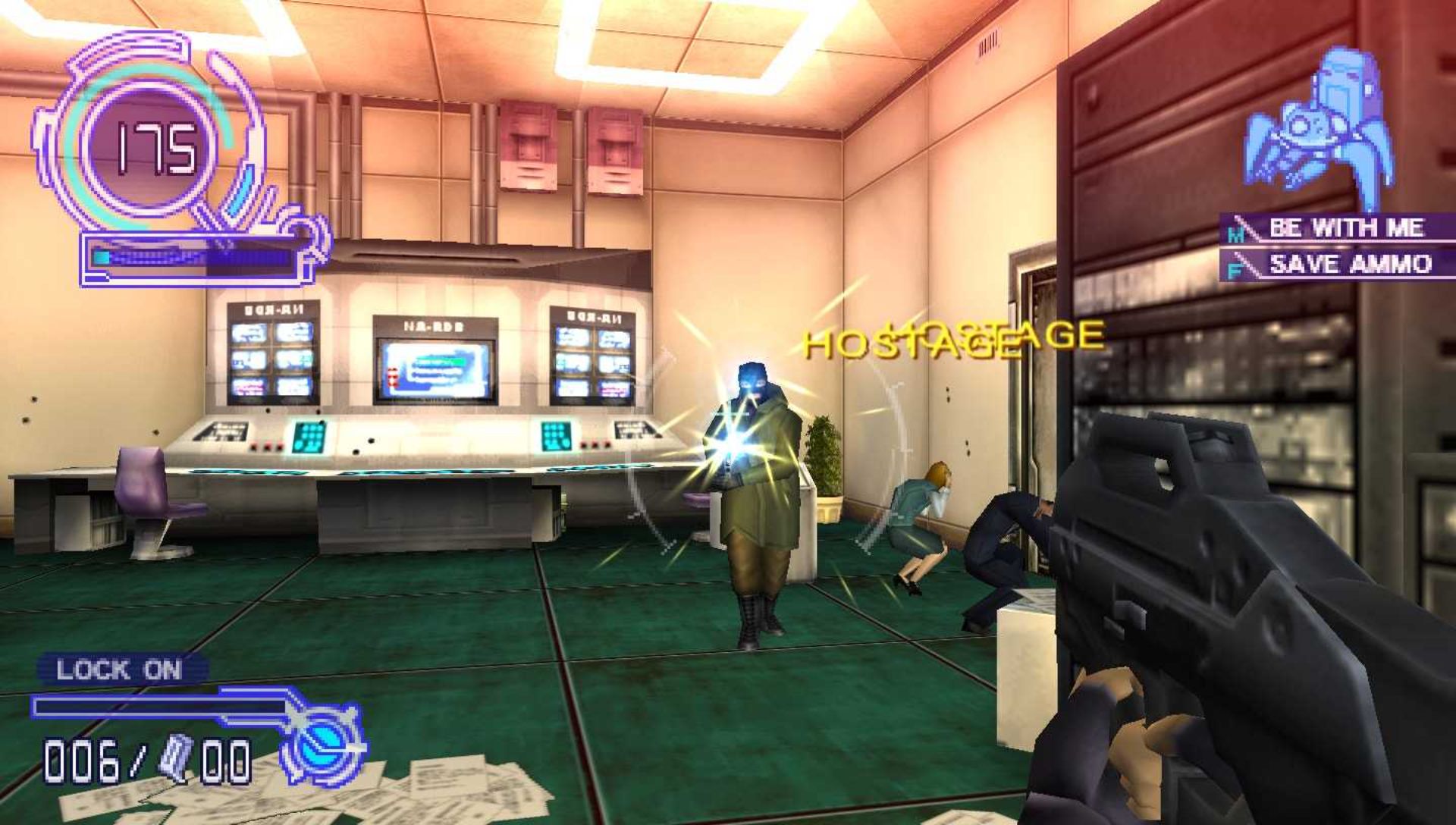 攻壳机动队：猎人的领域PSP游戏截图第15张