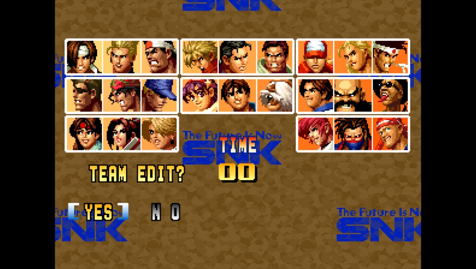 格斗之王合集：大蛇传说PSP游戏截图第15张