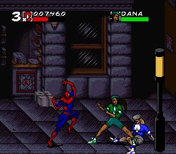 蜘蛛侠与毒液：大屠杀SFC游戏截图第16张