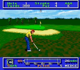 美国职业高尔夫巡回赛SFC游戏截图第19张