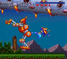 火箭骑士SFC游戏截图第12张