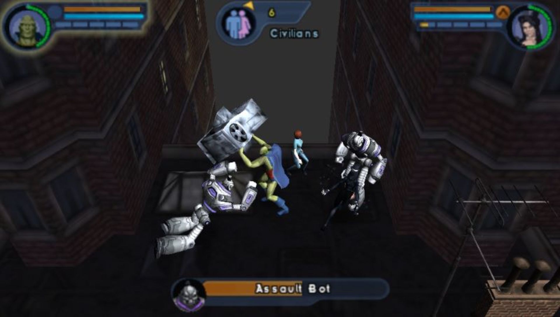 正义联盟英雄PSP游戏截图第15张