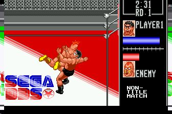 摔跤大战／摔角大战MD游戏截图第8张