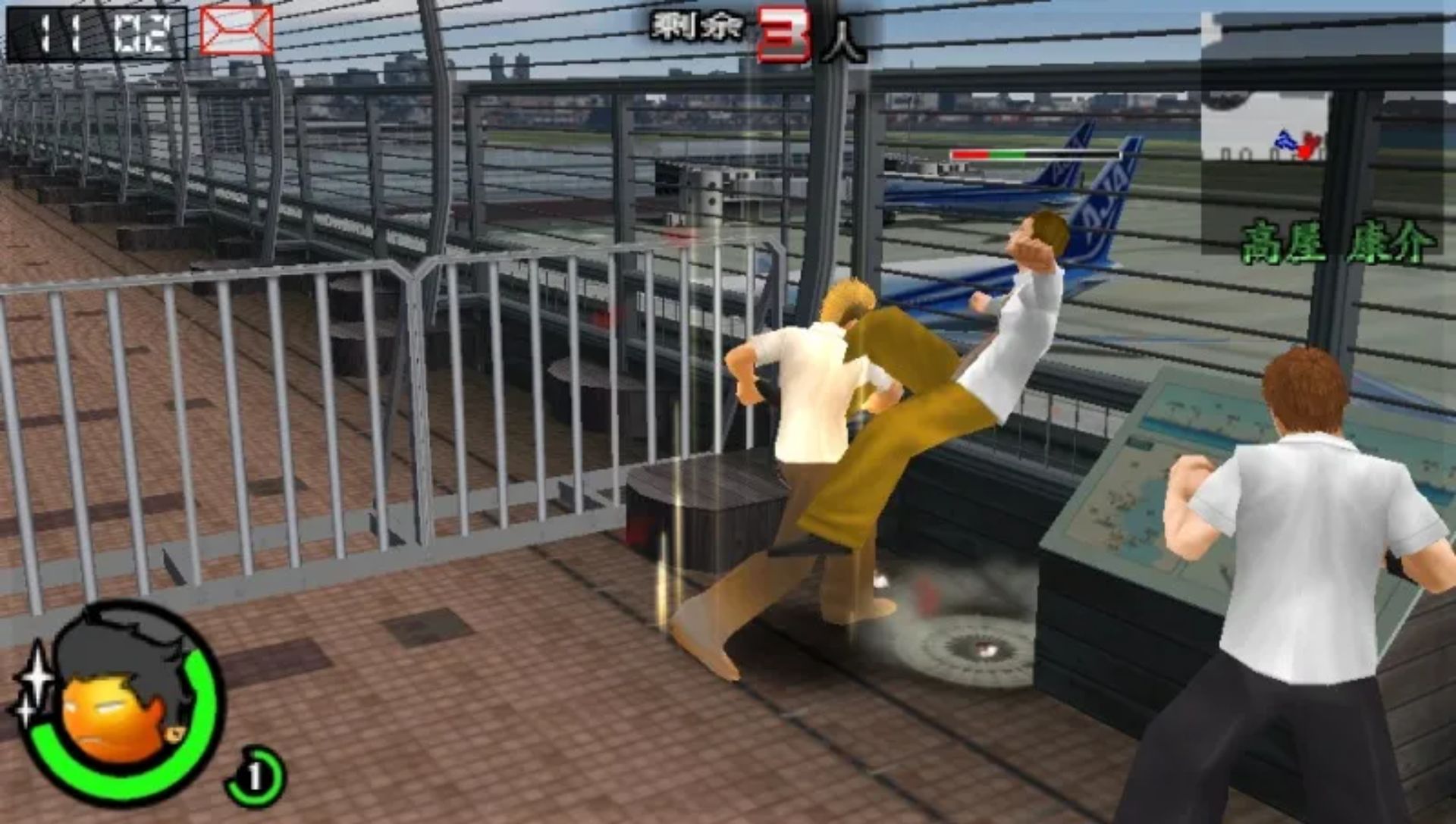 喧哗番长：兄弟（东京大混战）PSP游戏截图第5张
