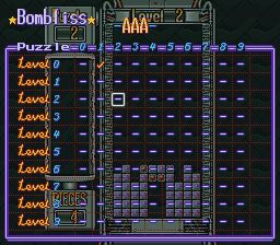 轰炸俄罗斯方块SFC游戏截图第7张