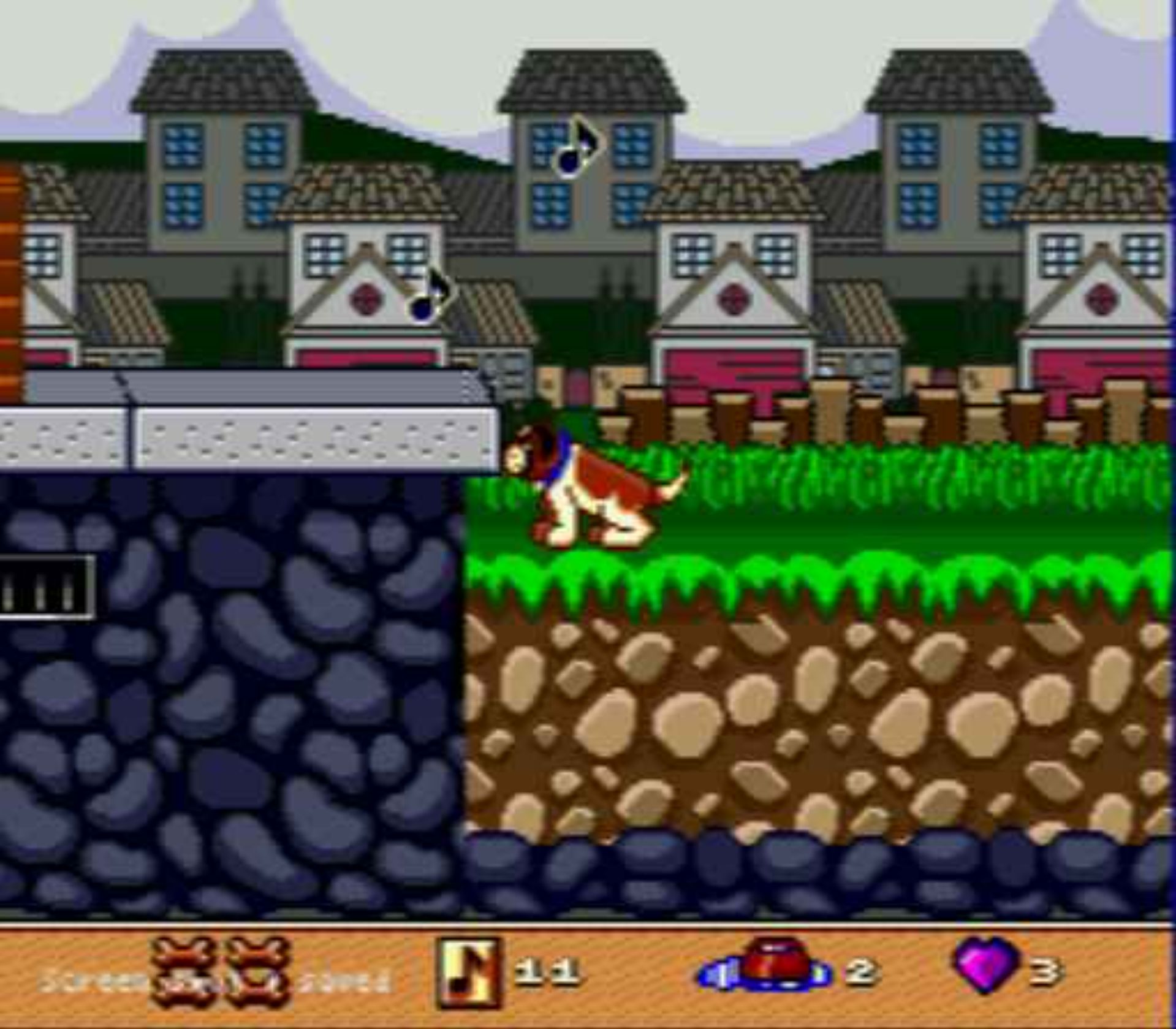 贝多芬2：寻找幼崽MD游戏截图第8张