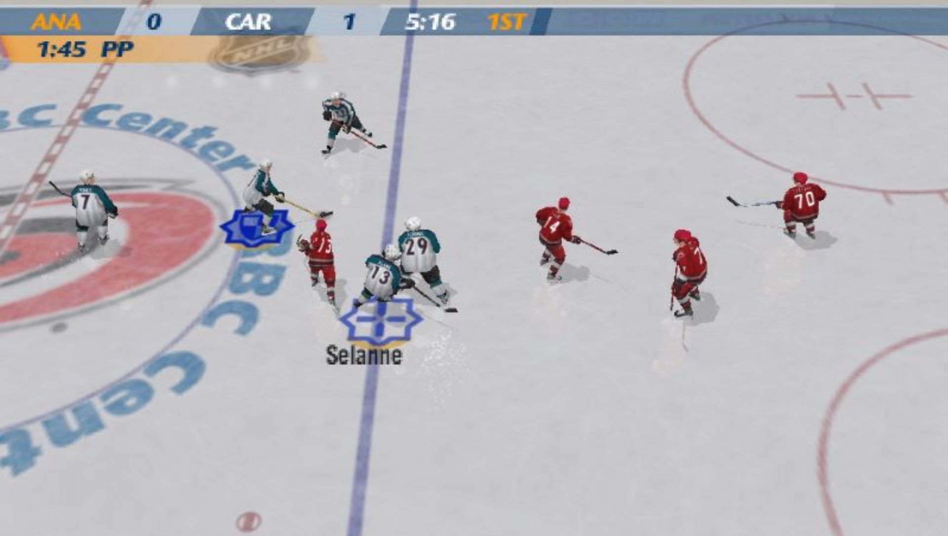 NHL冰球07PSP游戏截图第7张