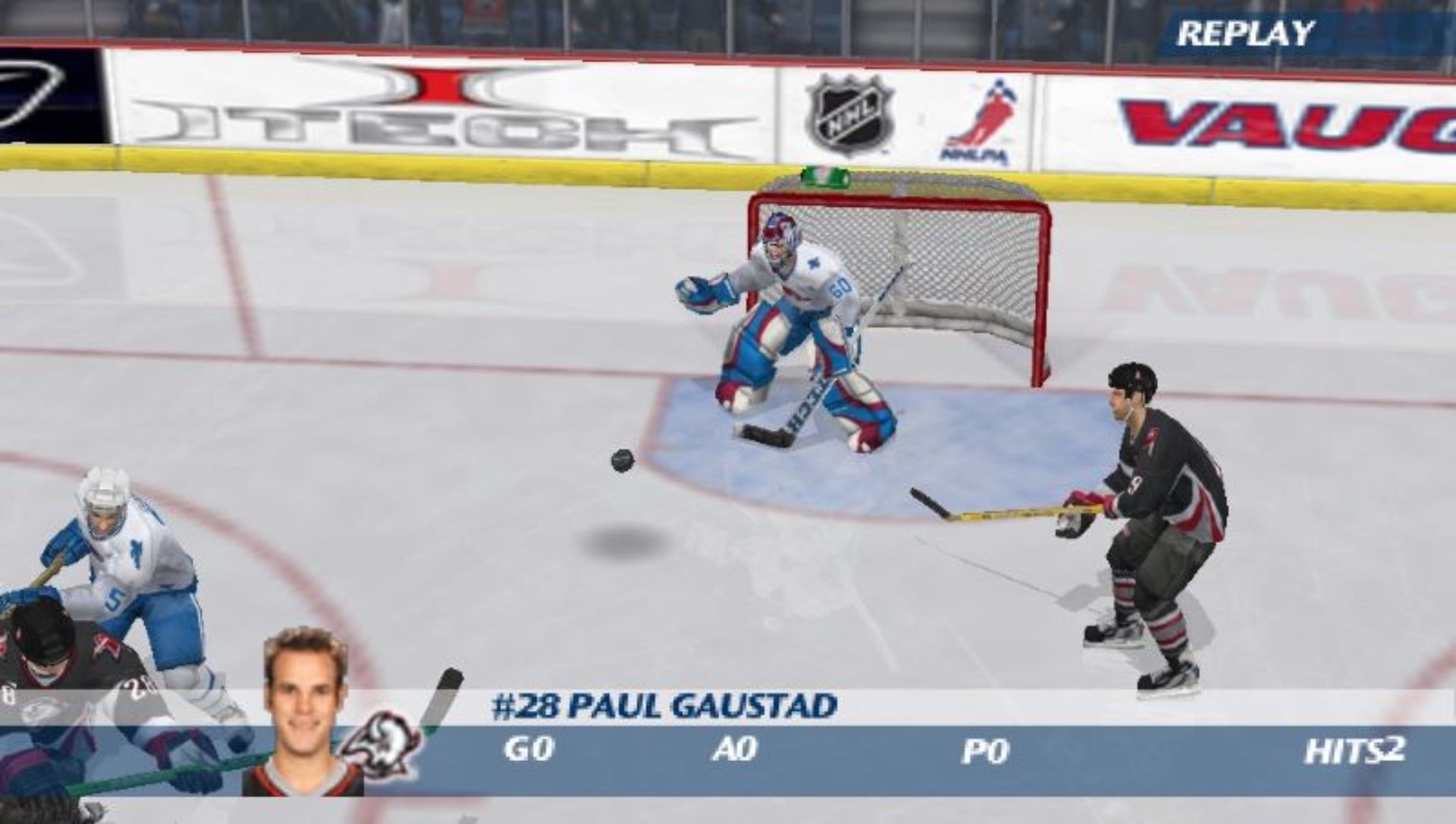 NHL冰球07PSP游戏截图第16张