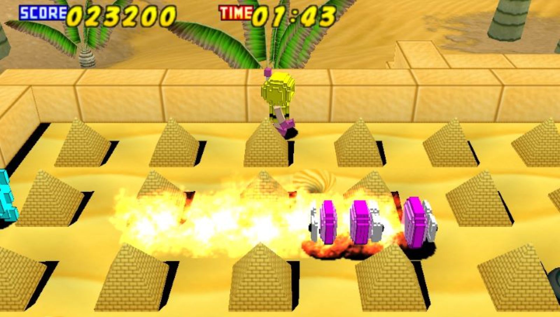 炸弹人：爆风战队PSP游戏截图第15张