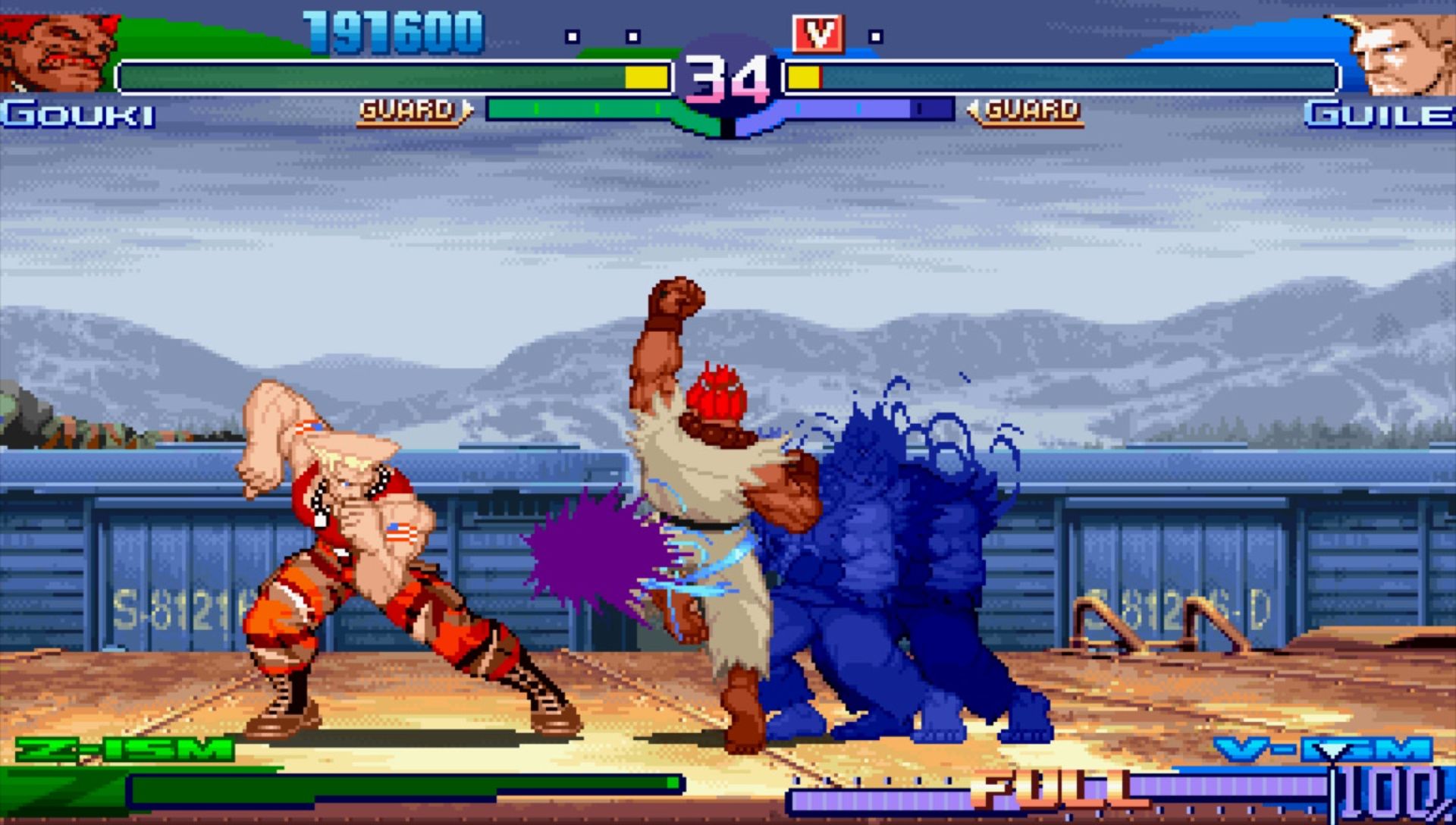 街头霸王Zero3／街头霸王Alpha3PSP游戏截图第10张