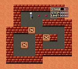 超级仓库番／超级推箱子SFC游戏截图第8张