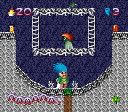 超级巨魔岛SFC游戏截图第3张