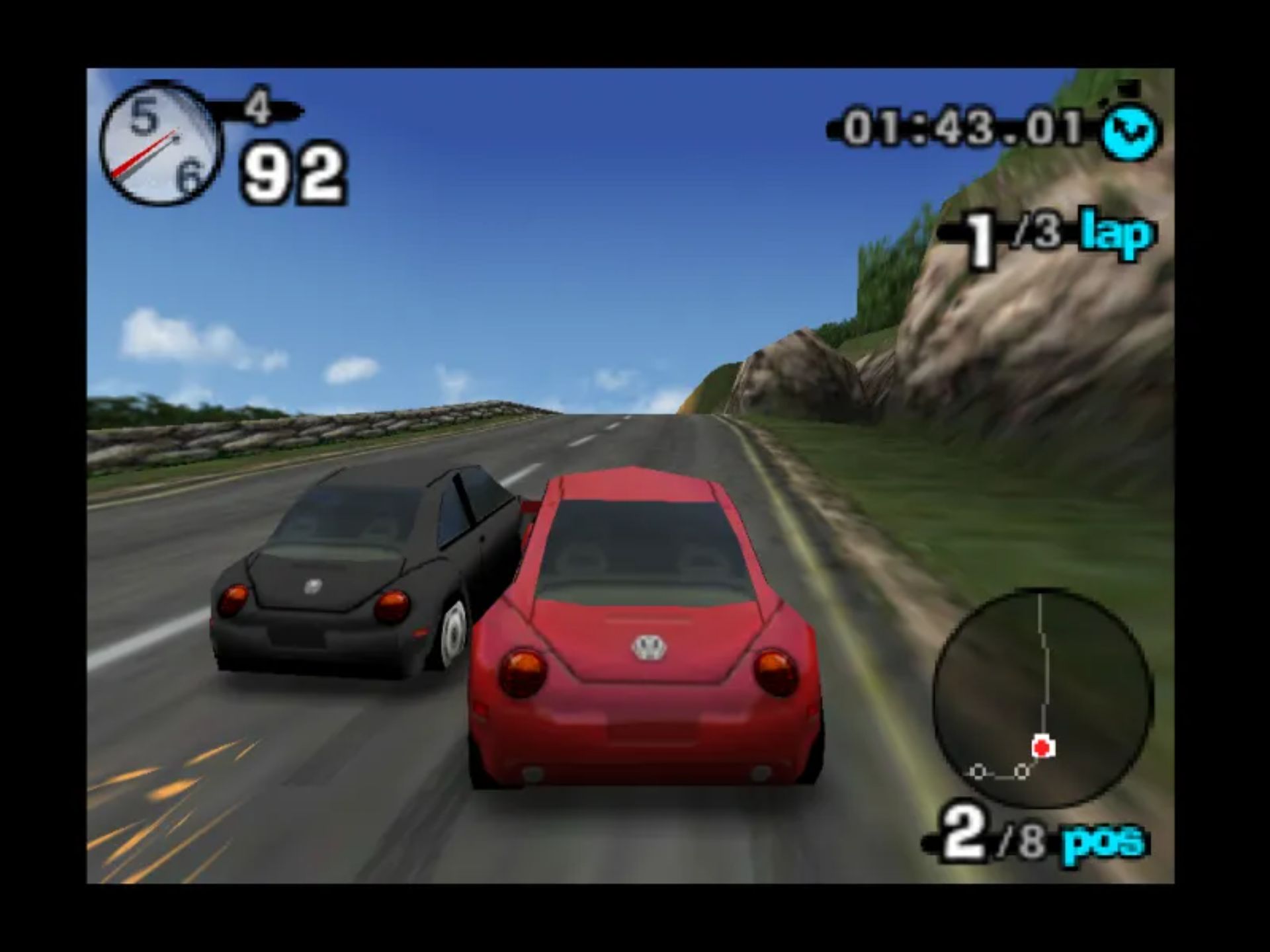 甲壳虫冒险赛车N64游戏截图第12张