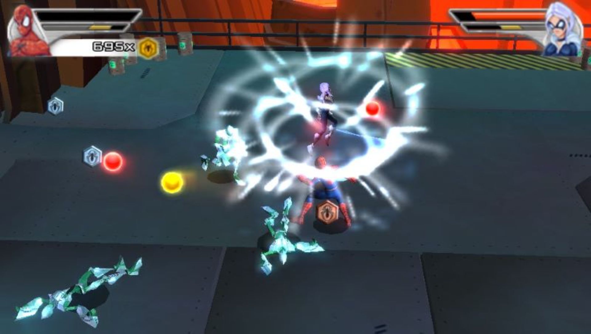 蜘蛛侠：敌友难辨PSP游戏截图第13张