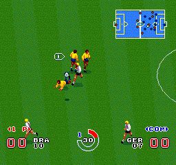 超级杯足球SFC游戏截图第11张