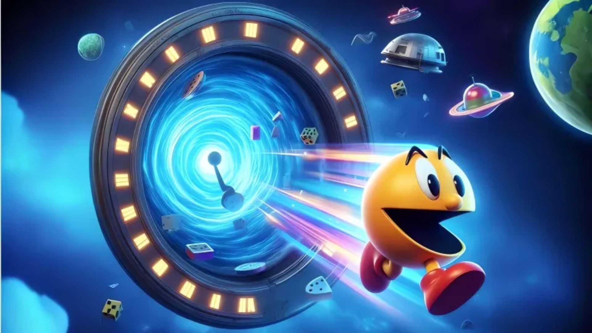 吃豆人时空之旅SFC游戏截图第5张