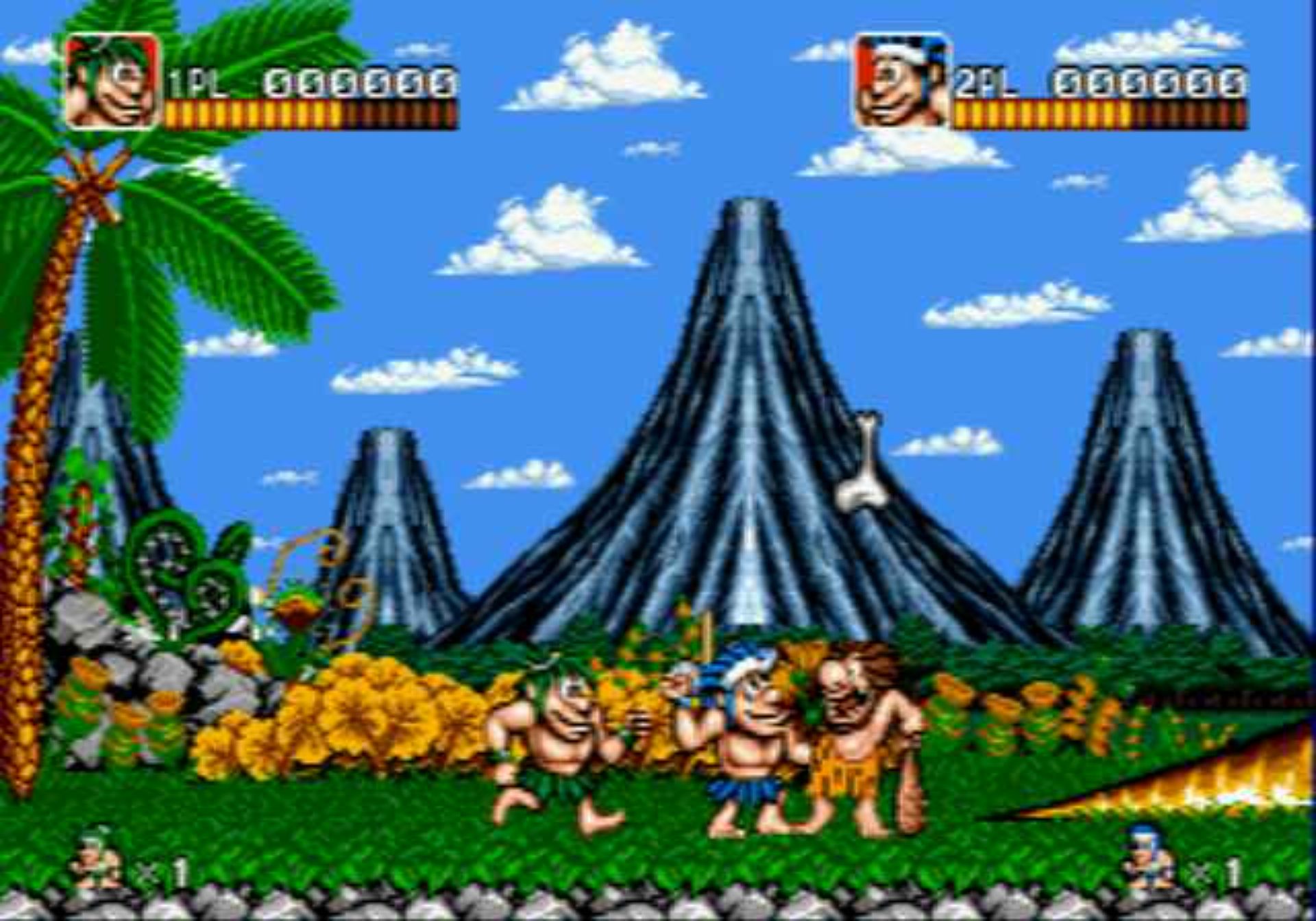 战斗原始人MD游戏截图第6张