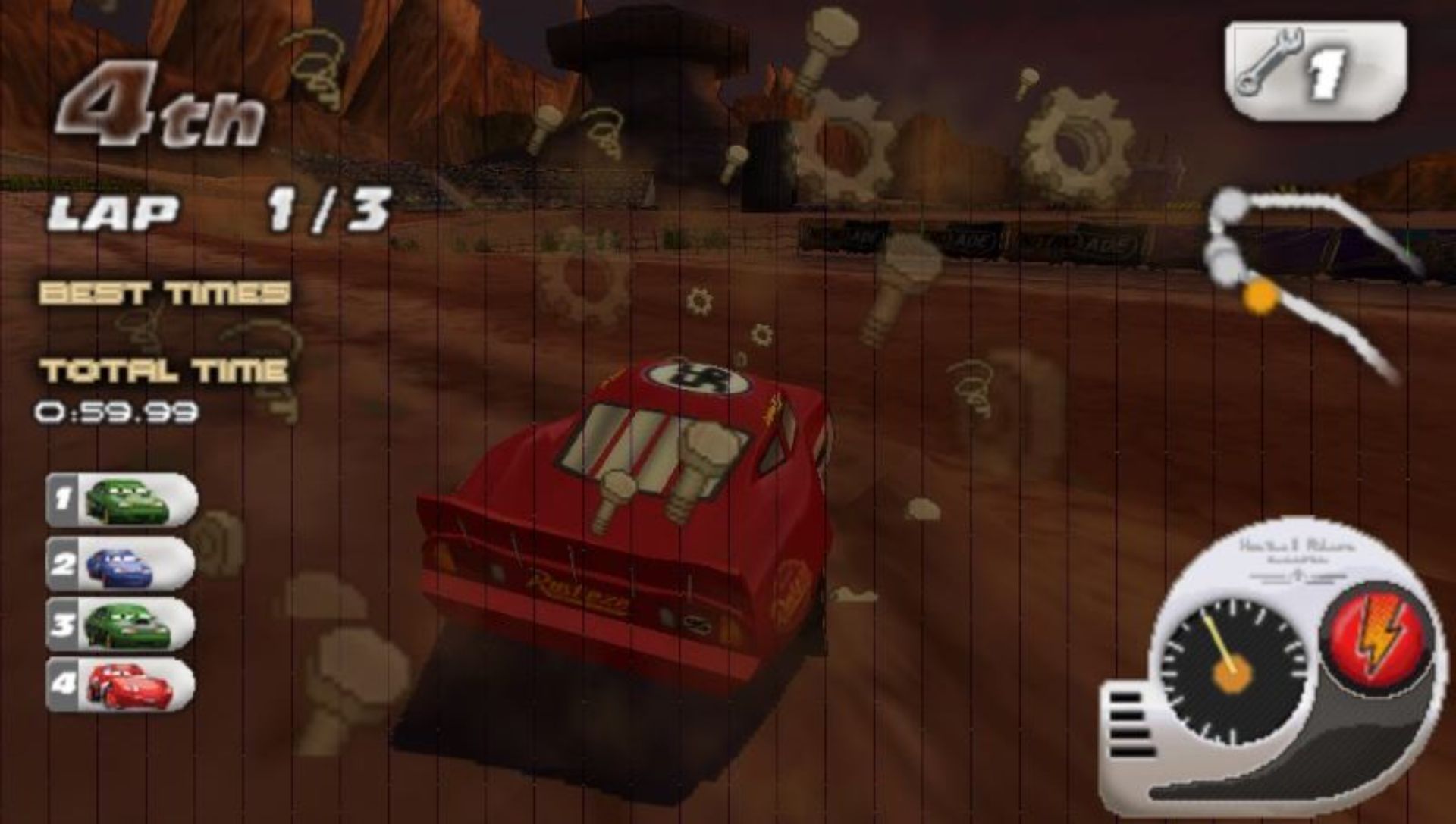 汽车总动员：竞速PSP游戏截图第10张