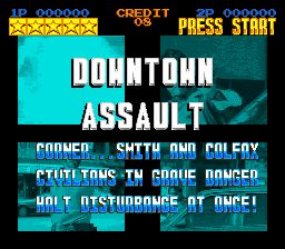 双枪／致命杀手SFC游戏截图第12张