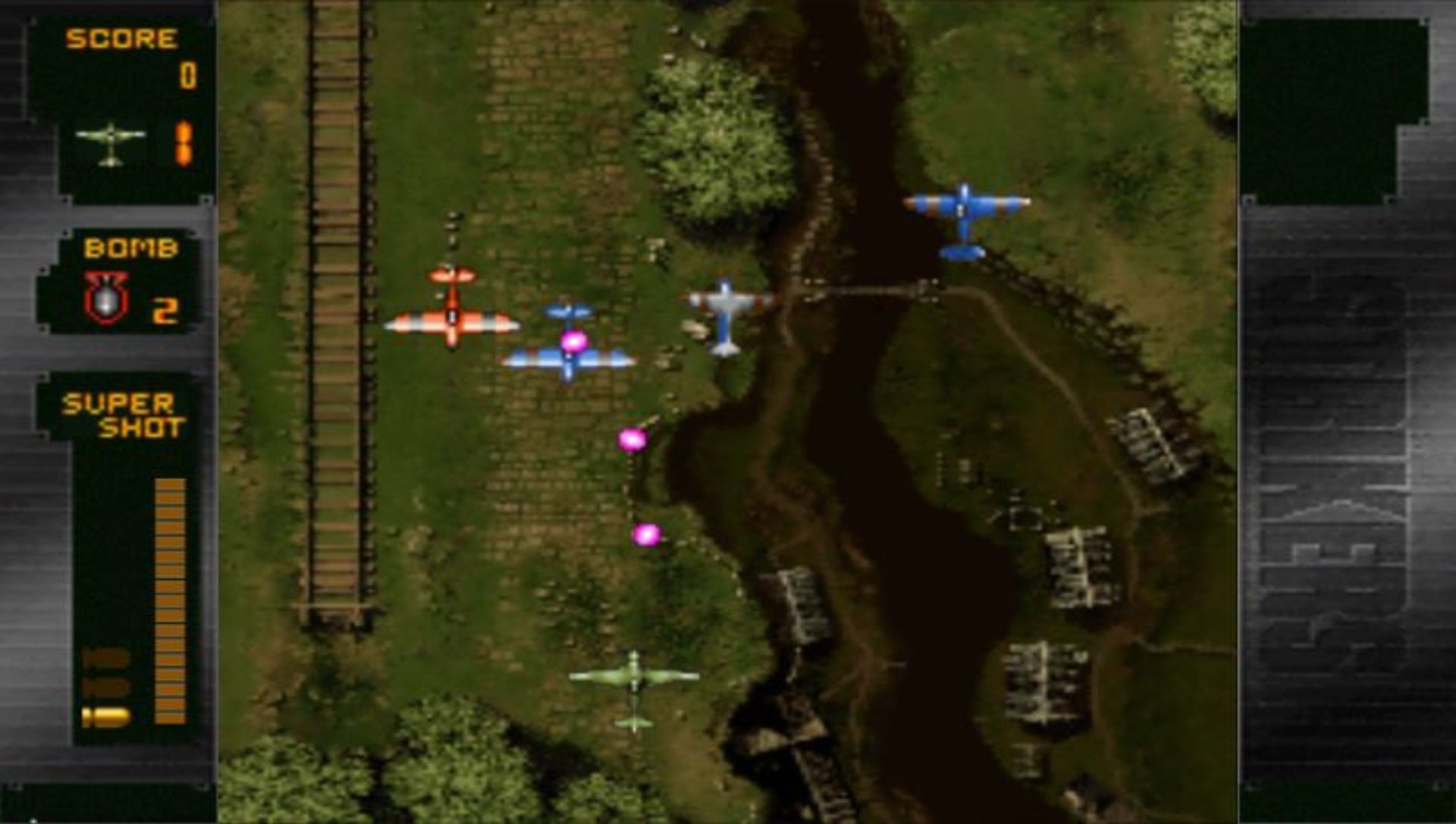 打击者1945：加强版PSP游戏截图第5张