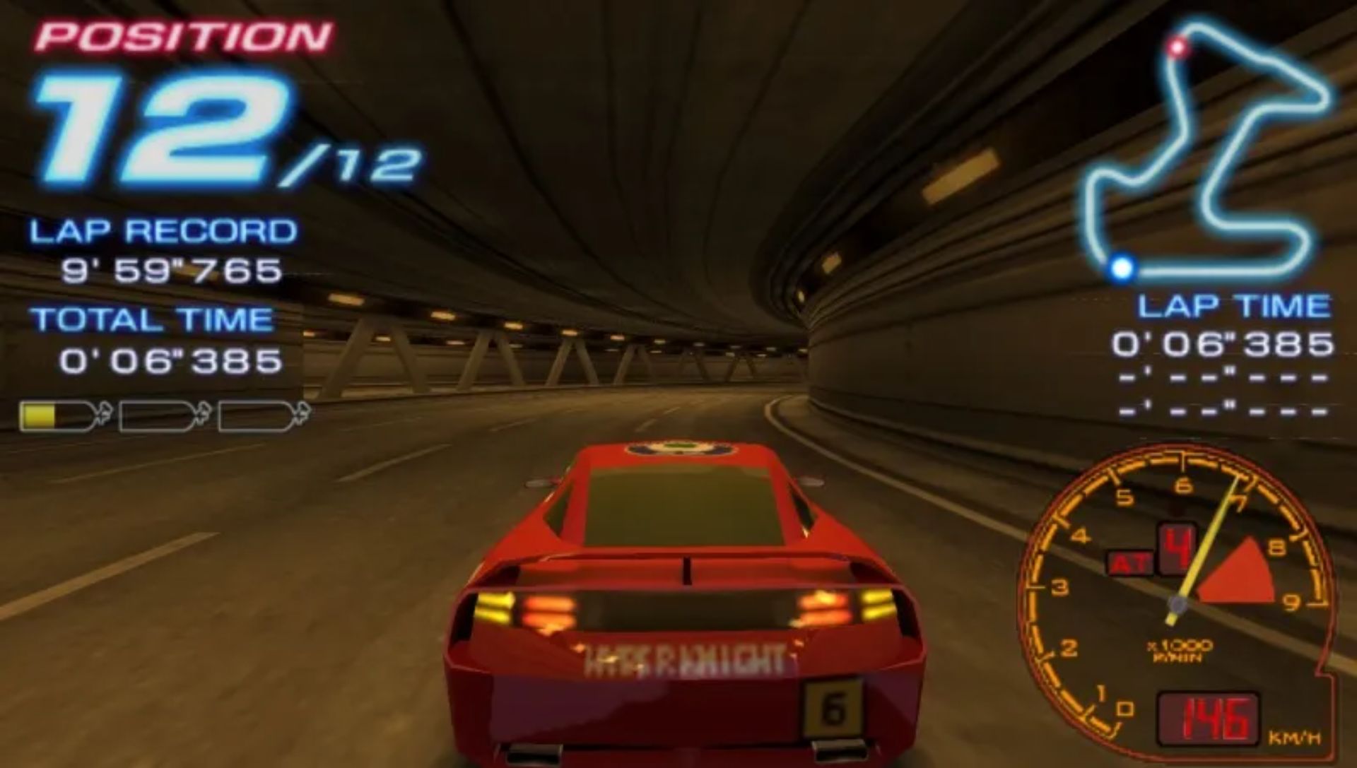 山脊赛车1PSP游戏截图第8张