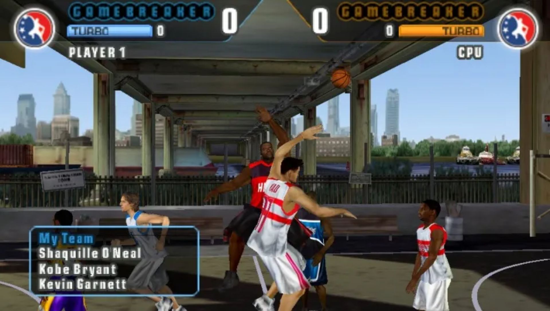 NBA街头篮球PSP游戏截图第8张