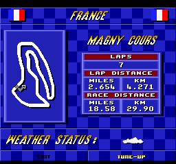 尼格尔曼塞尔F1挑战SFC游戏截图第4张