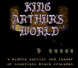 亚瑟王的世界／皇家战士SFC游戏截图第1张