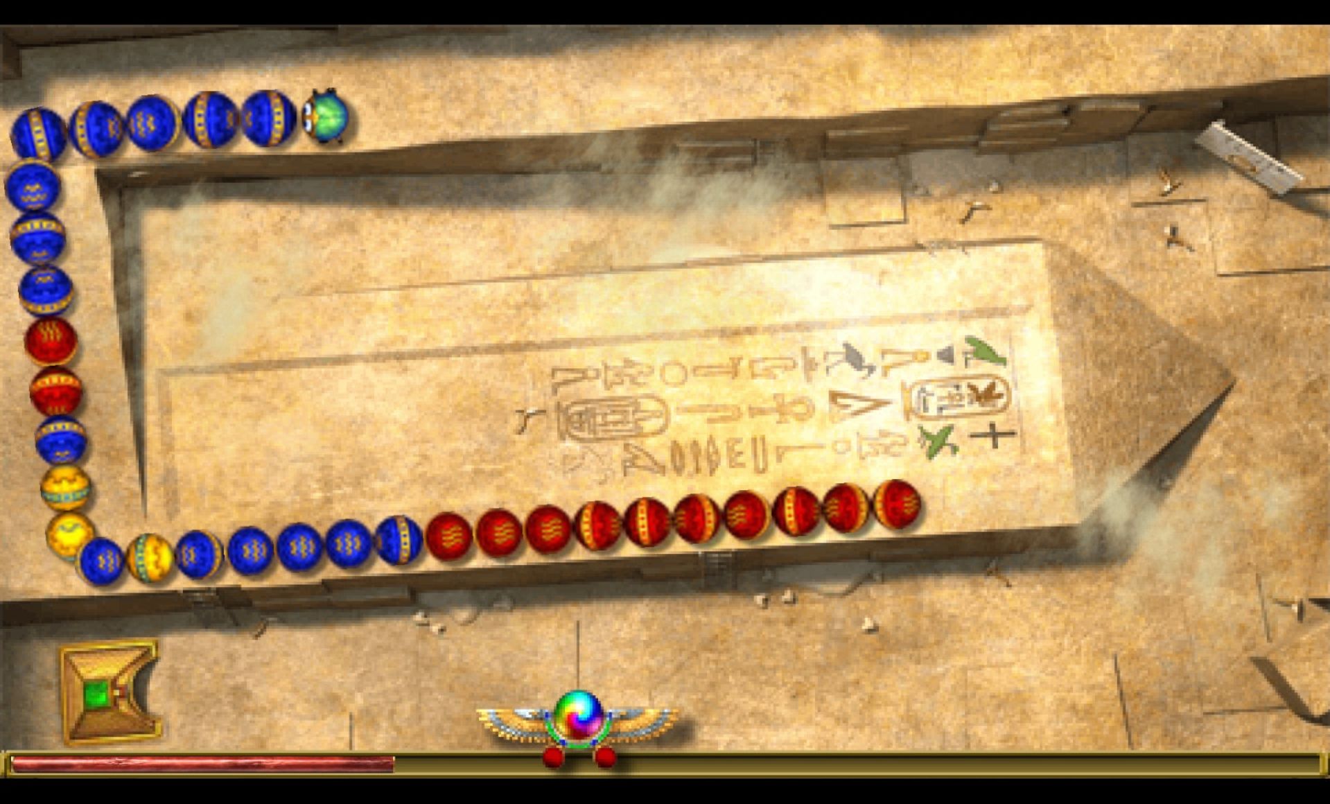 埃及祖玛：法老王的挑战PSP游戏截图第12张