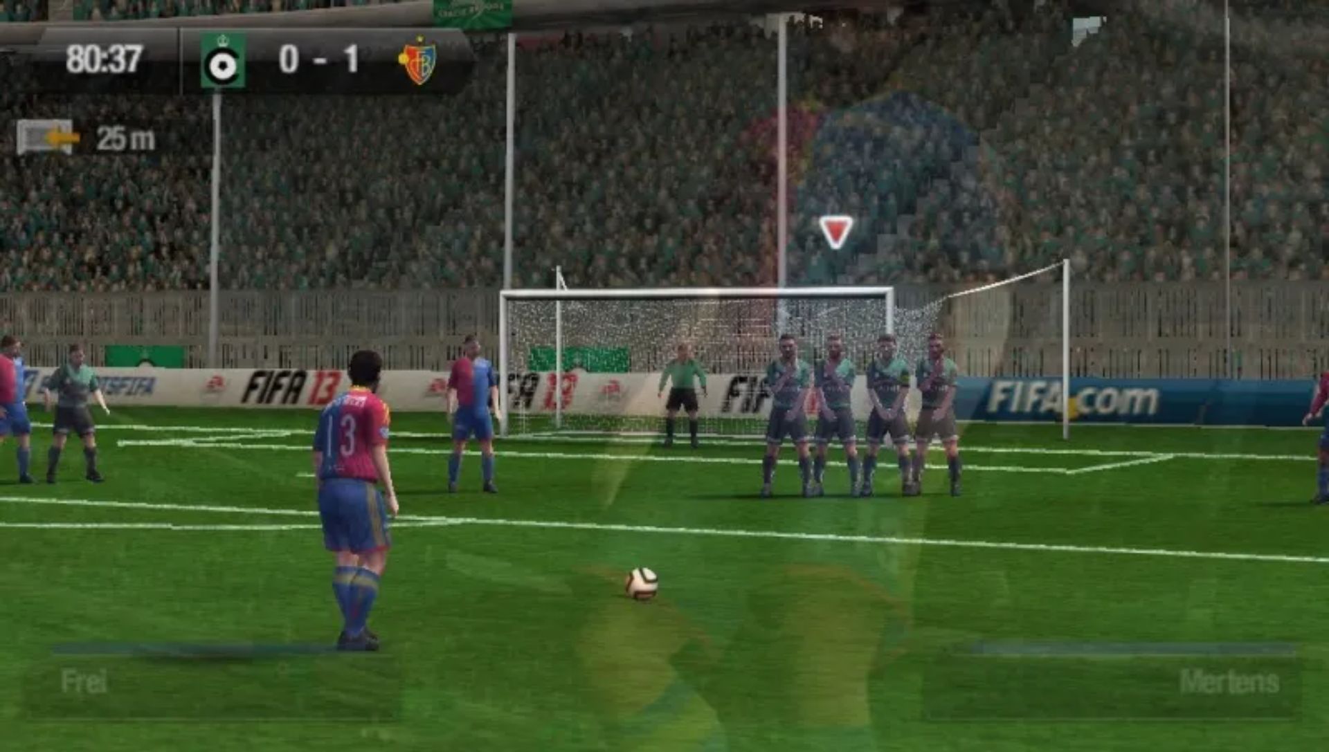 FIFA足球2013PSP游戏截图第15张