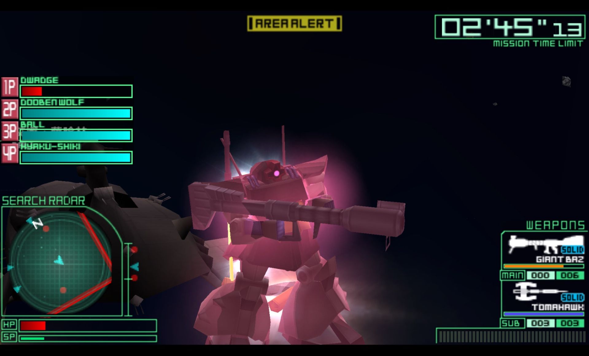 高达：战斗宇宙PSP游戏截图第7张