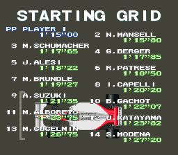 F1极致场地赛1SFC游戏截图第9张