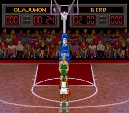 NBA全美明星挑战赛SFC游戏截图第6张