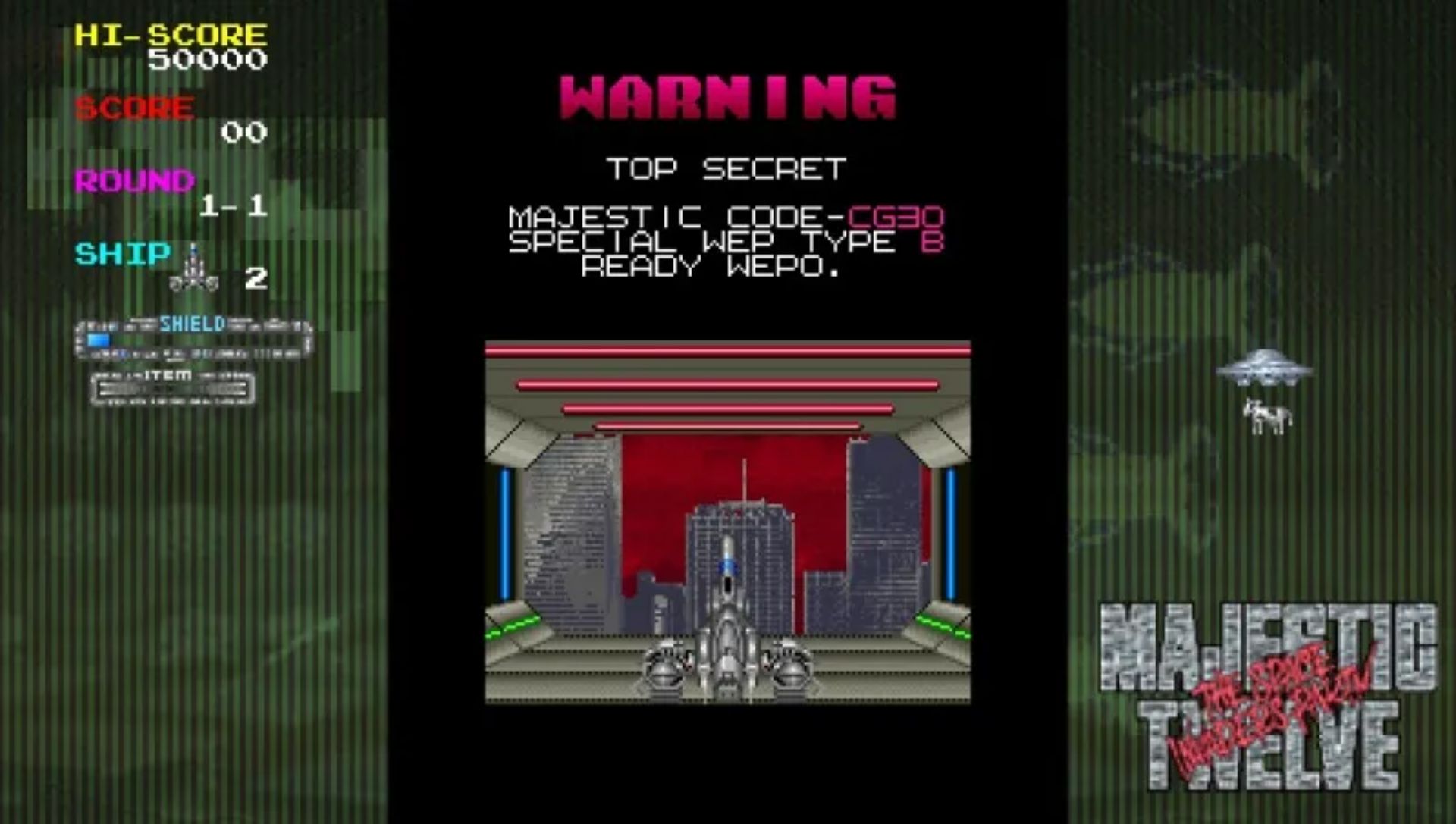 太空侵略者：口袋版PSP游戏截图第9张