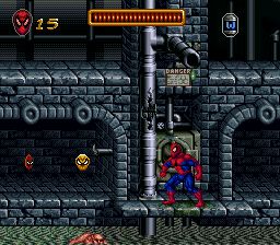 蜘蛛侠：原点SFC游戏截图第8张