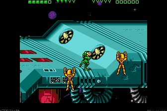 忍者蛙与双截龙MD游戏截图第17张