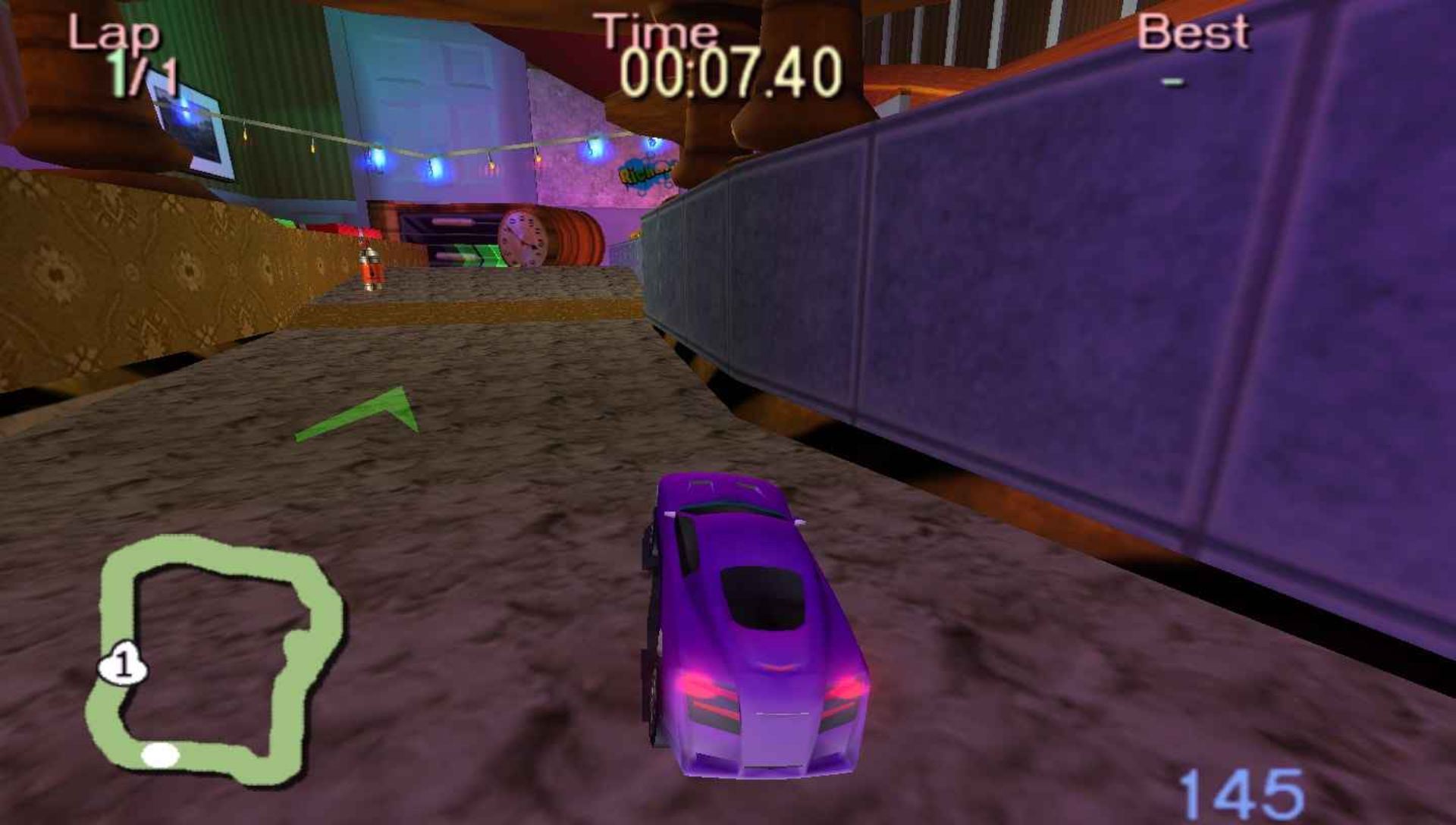 口袋赛车PSP游戏截图第4张