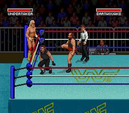 WWF超级摔角SFC游戏截图第9张