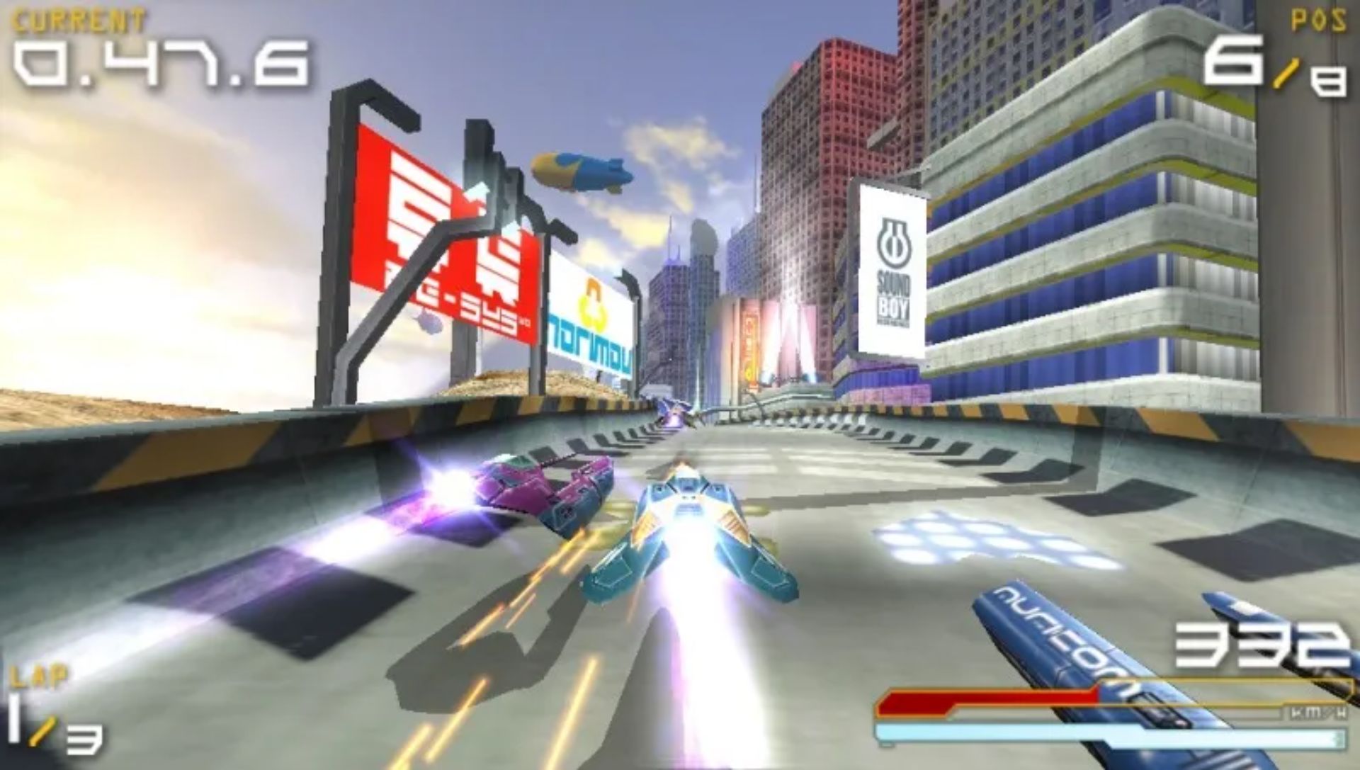 反重力赛车PSP游戏截图第11张